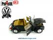 Le cabriolet 1303 Coccinelle Volkswagen miniature de Polistil au 1/25e incomplet