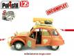 La 2cv Citroën Rallye raid 1973 en miniature de Polistil au 1/25e incomplète