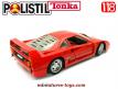 La Ferrari F40 en miniature par Polistil Tonka au 1/18e
