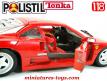 La Ferrari F40 en miniature par Polistil Tonka au 1/18e