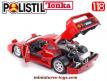 La Ferrari F40 en miniature par Polistil Tonka au 1/18e