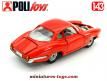 Le coupé Alfa Romeo Giulia SS de 1963 gris miniature au 1/43e