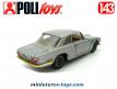 Le coupé Iso Rivolta IR300 de 1963 gris miniature au 1/43e