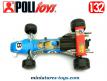 La voiture de course Formule 1 Matra en miniature par Politoys au 1/32e