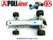 La voiture de course Formule 1 Matra en miniature par Politoys au 1/32e