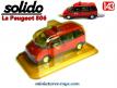 La Peugeot 806 PC pompiers en miniature de Solido au 1/43e