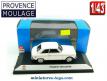 Le coupé Peugeot 204 blanc en miniature de Provence Moulage au 1/43e