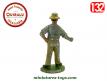 Un fermier en figurine métal de la ferme par Quiralu au 1/32e