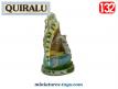 Un chef indien assis avec calumet en figurine métal Far-West Quiralu au 1/32e