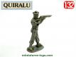 La figurine en métal du Marin français épaulant debout par Quiralu au 1/32e