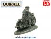 La moto miniature avec motard par Quiralu au 1/32e