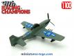 Le chasseur américain P-51 Mustang miniature par Racing Champions au 1/100e