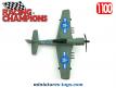 Le chasseur américain P-51 Mustang miniature par Racing Champions au 1/100e