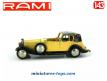 Le coupé Hispano Suiza 1934 en miniature par Rami JMK au 1/65e incomplet
