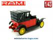 Le taxi de la Marne Renault AG en miniature par Rami au 1/43e incomplet