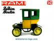 La voiture cab De Dion Bouton de 1900 en miniature par Rami au 1/43e