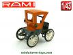 La Gauthier Wehrlé 1897 en miniature par Rami au 1/43e incomplète