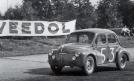 La 4cv Renault R 1063 berline Bol d'or 1952 en miniature par Eligor au 1/43e