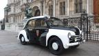 La Renault 4CV Pie Police de Paris 1947 en miniature par Norev au 1/43e