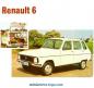 La Renault 6 modèle 1979 miniature par Ixo Models au 1/43e