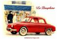 La Renault Dauphine modèle 1956 verte miniature de CIJ au 1/45e incomplète