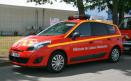 Le Renault Grand Scenic VLM pompiers en miniature de Solido au 1/43e