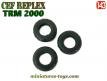 Le pneu du Renault TRM-2000 miniature de Cef Replex au 1/43e
