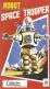 Le robot rouge en métal Space Trooper de style ancien du film Planète interdite