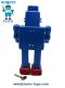 Le robot jouet Azul en métal de style ancien vintage Tin Toys