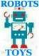 Le robot jouet cyborg Terminator en métal et plastique style Toys vintage