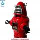 Le robot jouet Robby en métal de couleur rouge du film Planète interdite