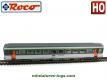 La voiture voyageurs Corail 2e classe de la SNCF en miniature par Roco au H0