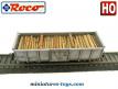 Le wagon tombereau ouvert gris SBB CFF miniature par Roco au H0 HO