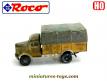 Le camion militaire Opel Blitz bâché miniature de Roco au 1/87e