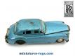 La Rolls Royce Silver Cloud miniature en tôle de marque inconnue