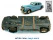 La Rolls Royce Silver Cloud miniature en tôle de marque inconnue