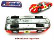 La Porsche 906 Carrera rouge en miniature jouet métal par Roman au 1/38e