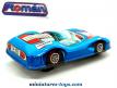 La Porsche 906 Carrera rouge en miniature jouet métal par Roman au 1/38e