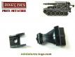 Le sabot anti recul avec support pour le canon automoteur AMX Dinky Toys France