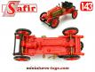 La Renault 1902 de la course Paris Vienne en miniature Safir au 1/43e incomplète