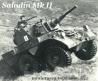 Le Saladin Alvis Saracen en miniature de Corgi-Toys au 1/55e