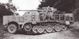 Le semi chenillé allemand Sdkfz 9 Famo Flak 37 en miniature Ixo Models au 1/72e