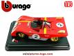 La Ferrari 312 P de 1972 en miniature par Shell Bburago au 1/18e