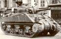 Le char Sherman M4 A3 miniature de Verem aspect vieil argent au 1/50e