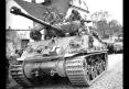 Le char Sherman HVVS miniature en plastique de Dermatt pour Bonux au 1/65e