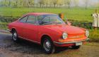 Le coupé Simca 1000 orange de 1962 en miniature par Norev au 1/43e