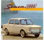 La Simca 1000 de 1962 rouge en miniature Dinky Toys au 1/43e