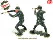 Un fantassin US de type GI 1944 en figurine plastique au 1/12e