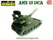 Le bloc radar complet en plastique vert des chars AMX 13 et AMX 30 Solido