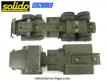 Le camion militaire Unic ZU 120 miniature de Solido au 1/50e incomplet